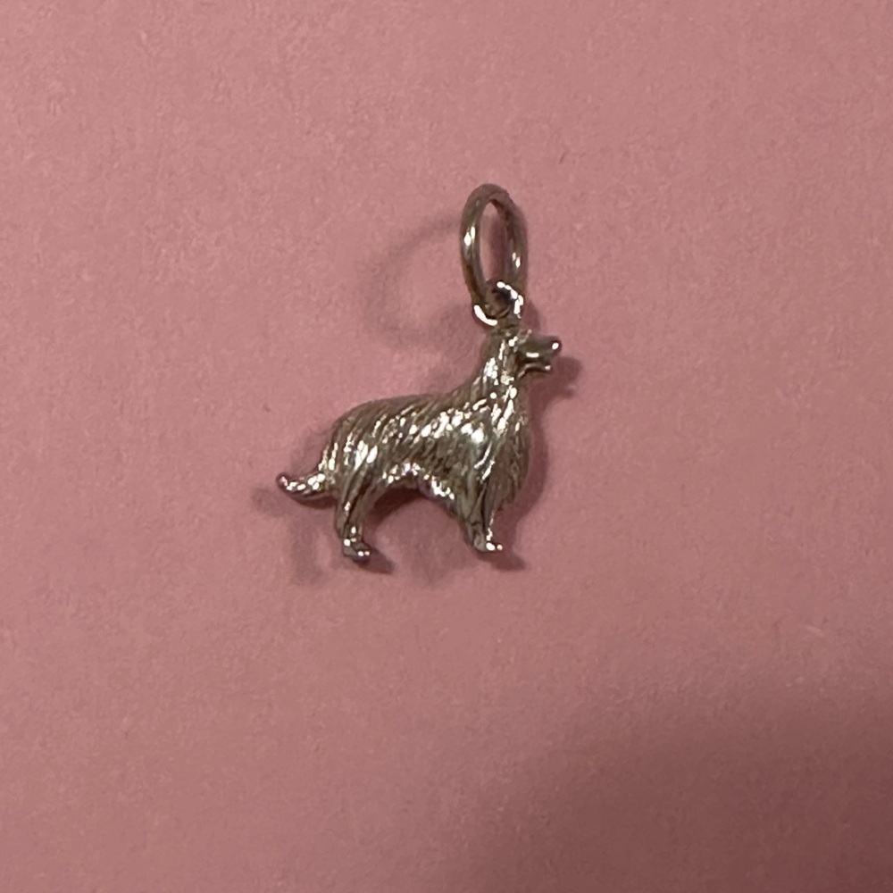 Rembrandt Sterling Silver Irish Setter Dog Charm